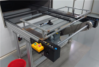 Double speed chain conveyor