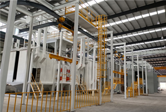 Automatic spraying hardware suspension line
