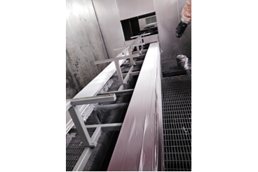 自动喷涂滑撬线