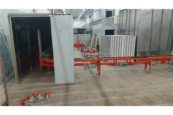 地轨自动喷涂积放线